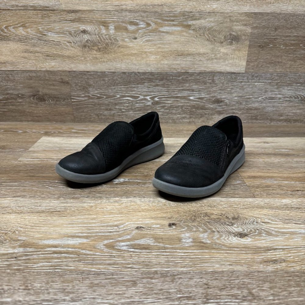 Clarks Sillian 2.0 Day Loafer Black Women's Size 6.5